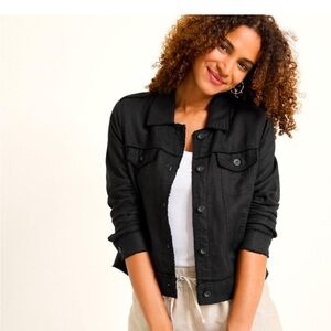 Tommy Bahama Two Palms linen raw edge jacket size medium